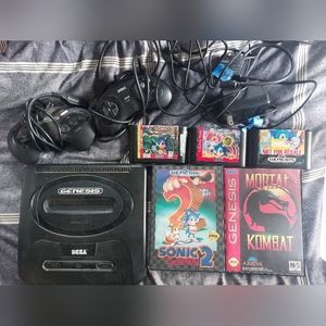 Sega Genesis Bundle (Broken?)